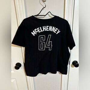 Black Graphic T-Shirt with McElhenney 64
